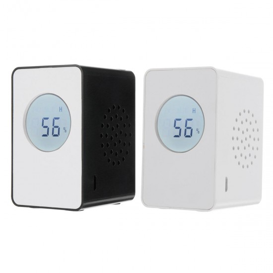Portable PM2.5 Temperature Humidy Detector Air Quality Tester Meter Monitor Home