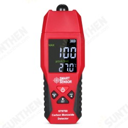 ST9700 Handheld 2 in 1 CO Gas Detector Temperature Meter Carbon Monoxide Analyzer Air Quality Monitor Gas Leak Analyzers LCD Color Display ST9700 Handheld 2 in 1 CO Gas Detector Temperature Meter Carbon Monoxide Analyzer Air Quality Monitor Gas Leak Analyzers LCD Color Display