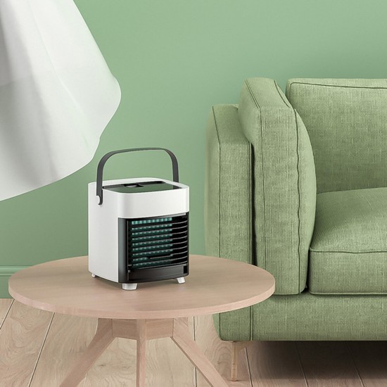 Ultra-Quiet Portable USB Air Conditioning Fan Bedroom Living Room Office Travel Water Cooling Three Wind Power