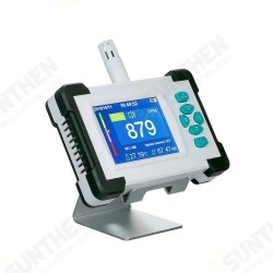 Upgraded SR-510A Carbon Dioxide Detector with PDF Output Function Rechargeable Battery Portable CO2 Meter Tester CO2 Sensor Upgraded SR-510A Carbon Dioxide Detector with PDF Output Function Rechargeable Battery Portable CO2 Meter Tester CO2 Sensor