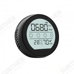 ZN-P8 Digital CO2 Gas Analyzer 400-5000ppm Air Quality Monitor NDIR Infrared Detection Gas Detector with Temperature Humidity Display ZN-P8 Digital CO2 Gas Analyzer 400-5000ppm Air Quality Monitor NDIR Infrared Detection Gas Detector with Temperature Humidity Display