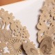 10Pcs Gold Paper Wedding Invitation Envelope Laser Cut Wedding Invitation Cards Birthday Party Card