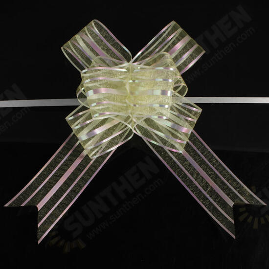 50mm Organaza Ribbon Wedding Party Ribbons Pull Bows Gift Wrap Decoration