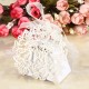 50pcs Candy Sweet Ribbons Butterfly Boxes Wedding Party Gift Candy Box