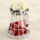 Bird Cage Wedding Candy Sweet Box Party Gift Candy Boxes Chocolate Flower Metel Box