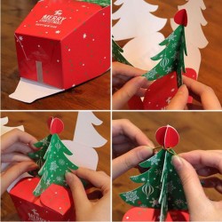 Christmas 2017 Paper Gift Box Candy Box Fit Wedding Party Christmas Tree Pattern Jewelry Packaging B Christmas 2017 Paper Gift Box Candy Box Fit Wedding Party Christmas Tree Pattern Jewelry Packaging B
