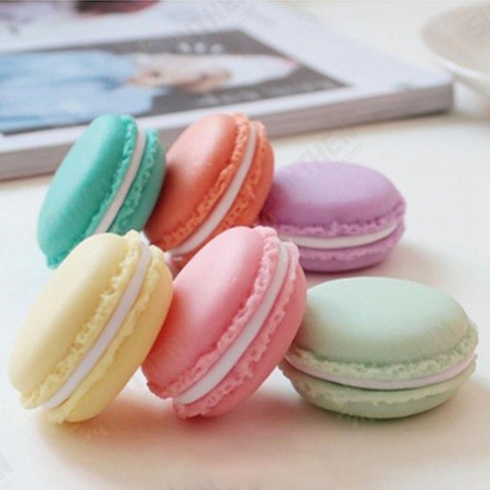 Cute Candy Color Macaron Mini Birthday Gift Box Waterproof Storage Jewelry Rings Pill Box