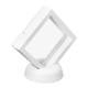 Square 3D Album Floating Frame Holder Coin Box Jewelry Box Display Showcase with Stand