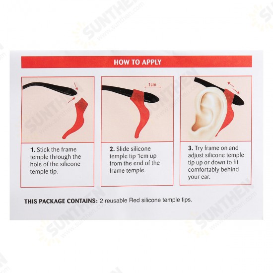 Colorful Silicone Sports Temple Tips Anti-slip Glasses Cover for Reading Glasses Sunglasses Colorful Silicone Sports Temple Tips Anti-slip Glasses Cover for Reading Glasses Sunglasses