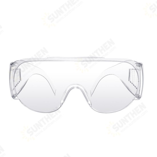 DG-SY218 Anti-Fog Anti-Droplet Protective Safety Goggles Clear Lens Wide-Vision Anti-Spittle Anti-Dust Anti-Impact Goggle Eye Daily Protection