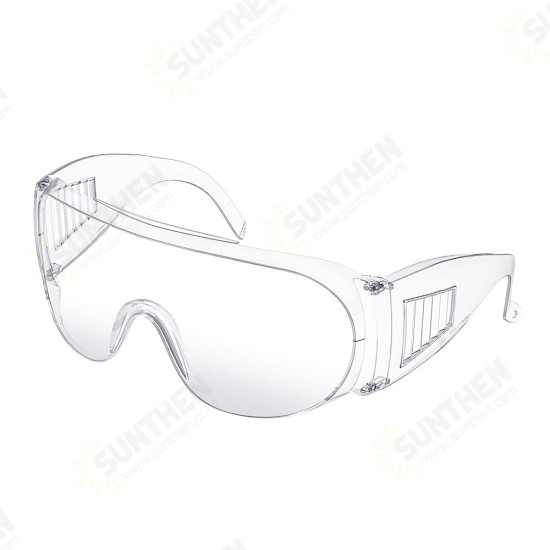 DG-SY218 Anti-Fog Anti-Droplet Protective Safety Goggles Clear Lens Wide-Vision Anti-Spittle Anti-Dust Anti-Impact Goggle Eye Daily Protection