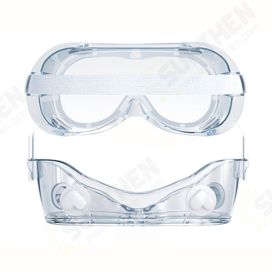 FDA CE Safety Goggles Anti Fog Dust Protective Goggles Splash-proof Glasses Lens Lab Work Eye Protection