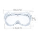 FDA CE Safety Goggles Anti Fog Dust Protective Goggles Splash-proof Glasses Lens Lab Work Eye Protection FDA CE Safety Goggles Anti Fog Dust Protective Goggles Splash-proof Glasses Lens Lab Work Eye Protection