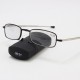 Folding Discolored Presbyopic Glasses for Men and Women with UV-resistant Comfortable Metal Presbyopic Glasses Reading Glasses