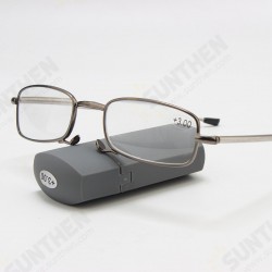 Folding Discolored Presbyopic Glasses for Men and Women with UV-resistant Comfortable Metal Presbyopic Glasses Reading Glasses Folding Discolored Presbyopic Glasses for Men and Women with UV-resistant Comfortable Metal Presbyopic Glasses Reading Glasses