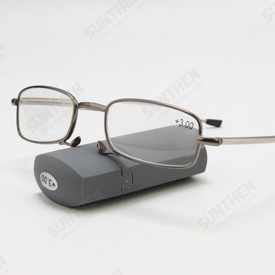 Folding Discolored Presbyopic Glasses for Men and Women with UV-resistant Comfortable Metal Presbyopic Glasses Reading Glasses Folding Discolored Presbyopic Glasses for Men and Women with UV-resistant Comfortable Metal Presbyopic Glasses Reading Glasses
