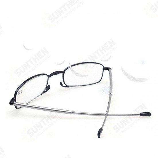 Folding Discolored Presbyopic Glasses for Men and Women with UV-resistant Comfortable Metal Presbyopic Glasses Reading Glasses Folding Discolored Presbyopic Glasses for Men and Women with UV-resistant Comfortable Metal Presbyopic Glasses Reading Glasses