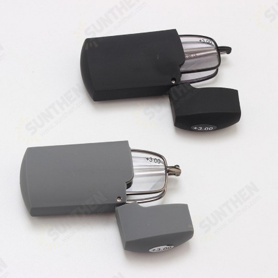 Folding Discolored Presbyopic Glasses for Men and Women with UV-resistant Comfortable Metal Presbyopic Glasses Reading Glasses Folding Discolored Presbyopic Glasses for Men and Women with UV-resistant Comfortable Metal Presbyopic Glasses Reading Glasses
