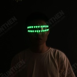 LED Glasses Dazzle Colour Glow Light Flashing Rave Festival Party Glasses Eye Reading Glasses LED Glasses Dazzle Colour Glow Light Flashing Rave Festival Party Glasses Eye Reading Glasses