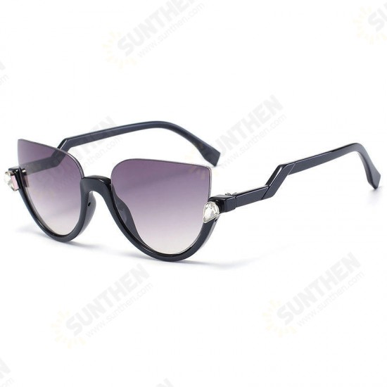 Men Women Personality Metal Frame Glasses UV400 90% Visible Light High Precision Sunglasses