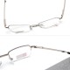 Mens Women Foldable Ultralight Metal Frame Vision Care Reading Glasses Eyeglasses With Case