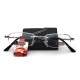 Mens Women Foldable Ultralight Metal Frame Vision Care Reading Glasses Eyeglasses With Case