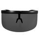 Polarized Lens Mask Sun Glasses Futuristic Costume Party Eyes Mirrored Frame 5 Color