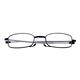 Portable Folding Comfortable Reading Glasses Metal Full Frame With Case