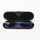 Portable TR90 Anti-Bluelight Presbyopic Reading Glasses+Case Ultra-thin Paper High-definition Resin Bookmark Glasses for Men & Women Portable TR90 Anti-Bluelight Presbyopic Reading Glasses+Case Ultra-thin Paper High-definition Resin Bookmark Glasses for Men & Women