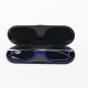 Portable TR90 Anti-Bluelight Presbyopic Reading Glasses+Case Ultra-thin Paper High-definition Resin Bookmark Glasses for Men & Women