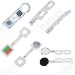 Professional Medical Eye Measurement Angle Ruler PD Goniometer Ophthalmology Eye Measurement Tool Professional Medical Eye Measurement Angle Ruler PD Goniometer Ophthalmology Eye Measurement Tool