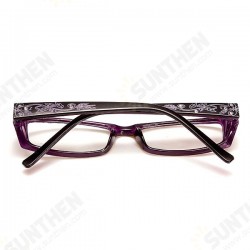 Purple Female Diamond Flower Frame Presbyopic Reading Glasses Eyeglasseess 1.0 1.5 2.0 2.5 3.0 3.5 Purple Female Diamond Flower Frame Presbyopic Reading Glasses Eyeglasseess 1.0 1.5 2.0 2.5 3.0 3.5