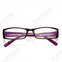 Purple Female Diamond Flower Frame Presbyopic Reading Glasses Eyeglasseess 1.0 1.5 2.0 2.5 3.0 3.5 Purple Female Diamond Flower Frame Presbyopic Reading Glasses Eyeglasseess 1.0 1.5 2.0 2.5 3.0 3.5