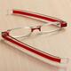 Red 360 Degree Rotation Rotating Folding Presbyopic Reading Glasses Strength 1.0 1.5 2.0 2.5 3.0 3.5