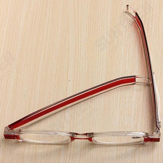 Red 360 Degree Rotation Rotating Folding Presbyopic Reading Glasses Strength 1.0 1.5 2.0 2.5 3.0 3.5