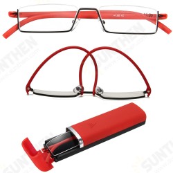 TR90 Flexible Colorful Reading Glasses Half Rim Presbyopic Glasses With Case TR90 Flexible Colorful Reading Glasses Half Rim Presbyopic Glasses With Case