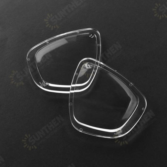 Transparent Resin Universal Swimming Diving Shortsightedness Glasses Myopia Len Lens