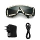 White LED Glasses Light Up Glow Sunglasses Eyewear Shades Nightclub Party Decor White LED Glasses Light Up Glow Sunglasses Eyewear Shades Nightclub Party Decor