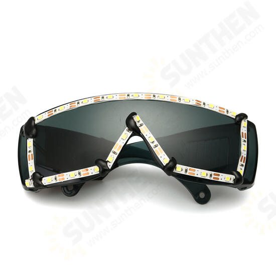 White LED Glasses Light Up Glow Sunglasses Eyewear Shades Nightclub Party Decor White LED Glasses Light Up Glow Sunglasses Eyewear Shades Nightclub Party Decor