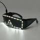 White LED Glasses Light Up Glow Sunglasses Eyewear Shades Nightclub Party Decor White LED Glasses Light Up Glow Sunglasses Eyewear Shades Nightclub Party Decor