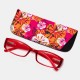 Women Men Unisex Multi-colored Retro Square Frame Reading Glasses