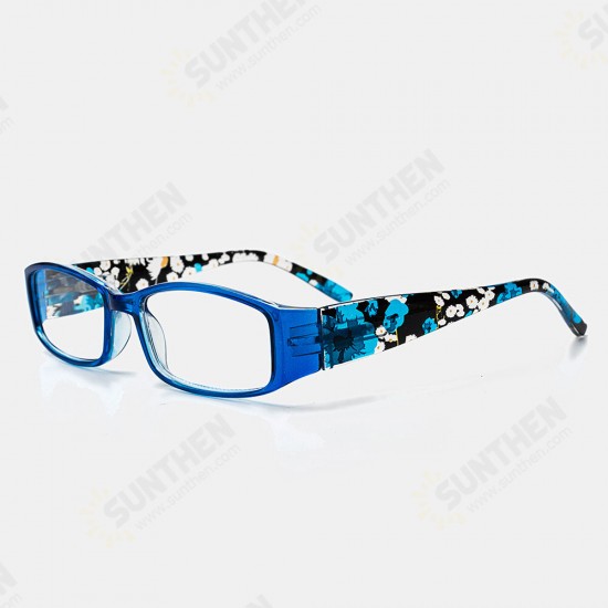 Women Men Unisex Multi-colored Retro Square Frame Reading Glasses