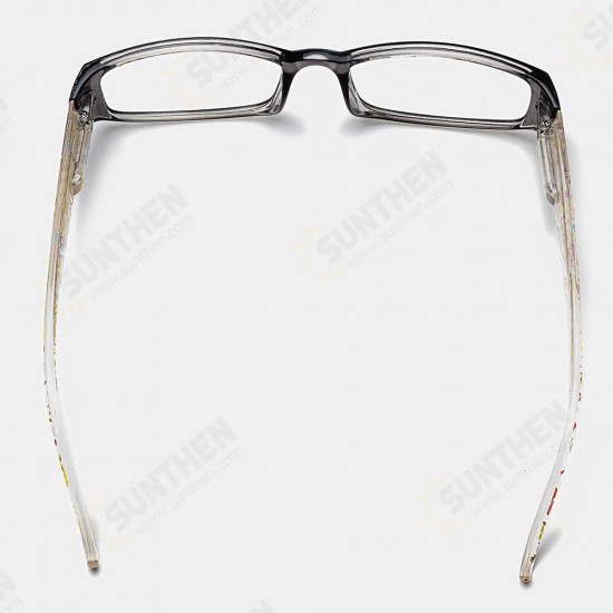 Women Men Unisex Multi-colored Retro Square Frame Reading Glasses