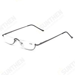 Women Vogue Vintage Reading Glasses Light Flexible High Definition Square Half Frame Presbyopic Glasses Women Vogue Vintage Reading Glasses Light Flexible High Definition Square Half Frame Presbyopic Glasses