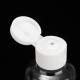 100ml Clear Plastic Bottles For Travel Cosmetic Lotion Container with White Caps