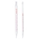 1/2/3/5/10ml Glass Short Pipette With Scale And Bubble Lab Glassware Kit