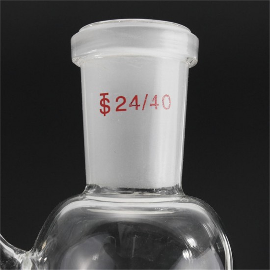24/40 Glass Oil Water Receiver Separator Essential Oil Distillation Kit Part Lab