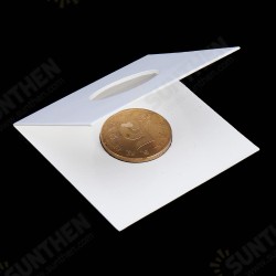 50 Pcs/Lot Square Paper Clip Currency/Coin Souvenir Money Holder 50 Pcs/Lot Square Paper Clip Currency/Coin Souvenir Money Holder
