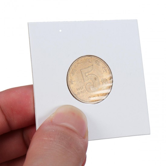 50 Pcs/Lot Square Paper Clip Currency/Coin Souvenir Money Holder