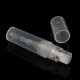 50Pcs 2ml Empty Clear Travel Spray Bottles Transparent Plastic Perfume Atomizer